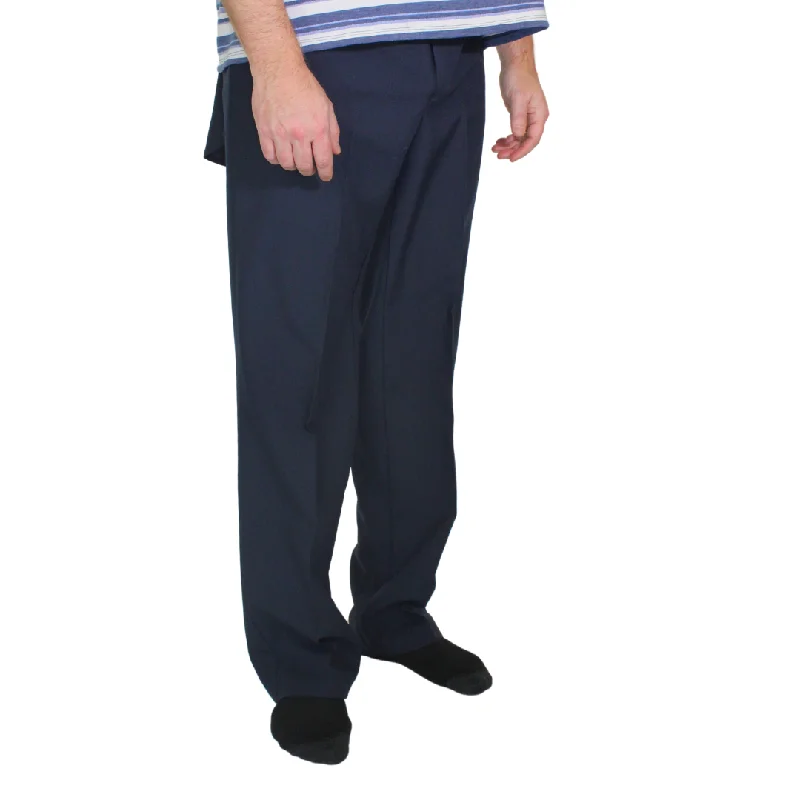 Adaptive Men's Gabardine Seatless Pant - Navy