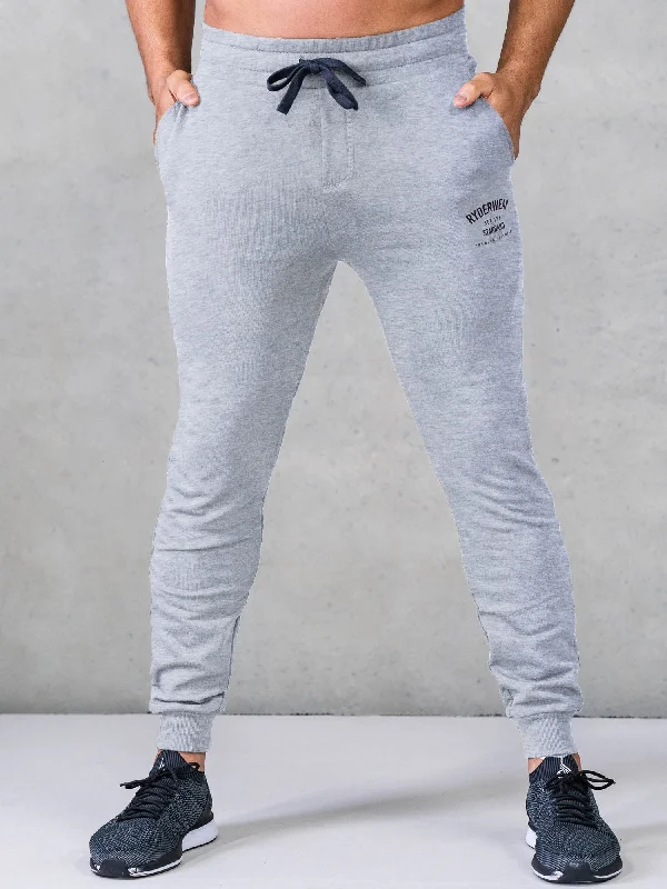 Legacy Track Pants - Grey Marl