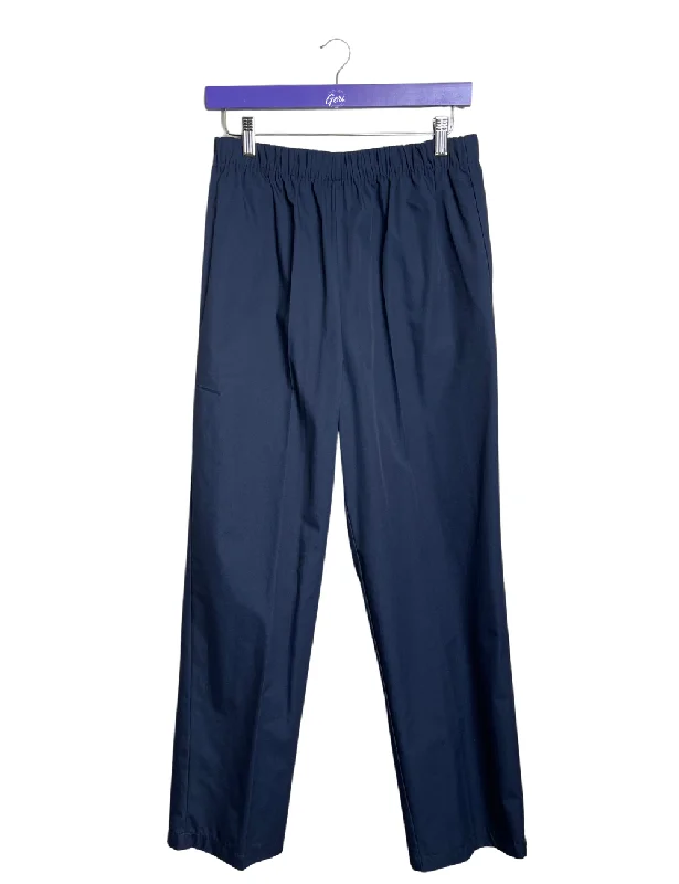 Adaptive Open Back Poly-Cotton Twill Pant