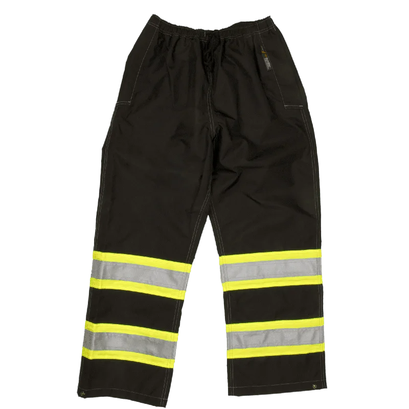 Safety Rain Waist Pant - Black