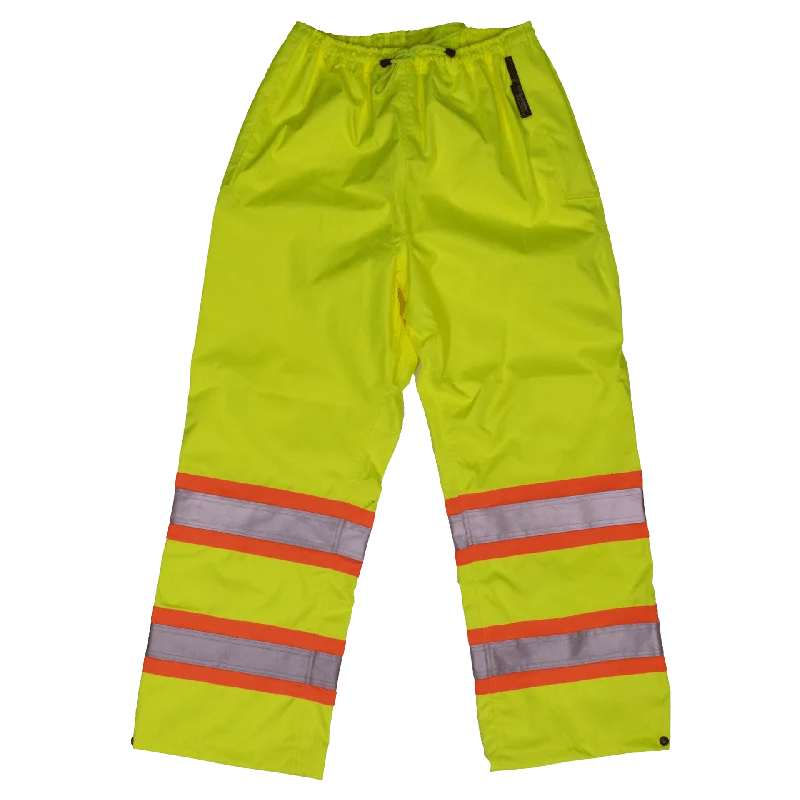 Safety Rain Waist Pant Green 2X+