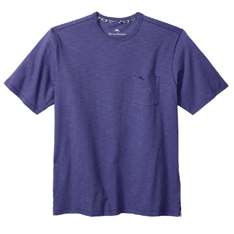 Tommy Bahama Big & Tall Bali Beach Crew T-Shirt - Pandora Purple