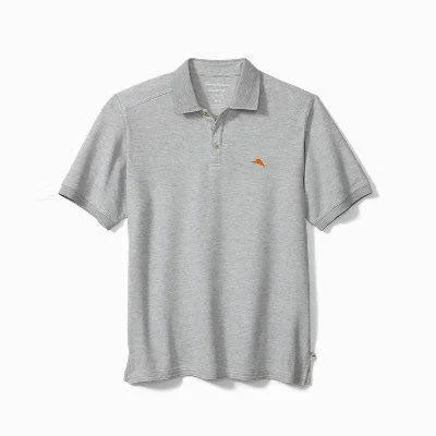 Tommy Bahama Big & Tall Islandzone Emfielder 2.0 Polo Polo Shirt - Storm Gray Heather