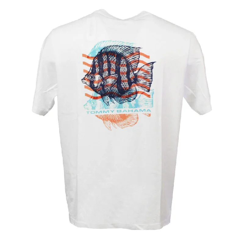 Tommy Bahama Big & Tall Sofishtication T-Shirt - White