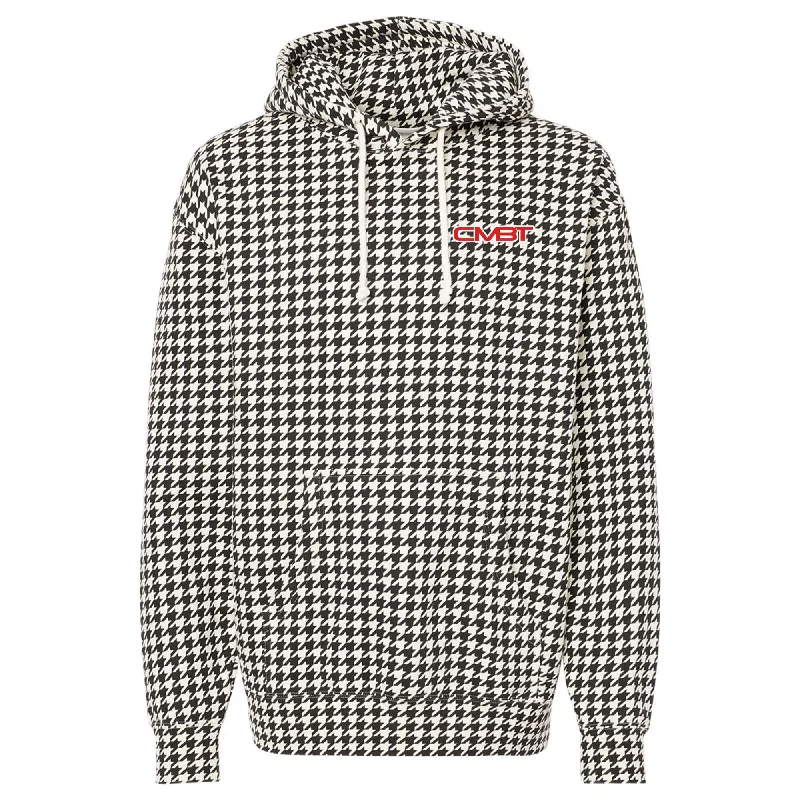 MEN'S HEAVYWEIGHT CMBT FLEECE HOODIE | HOUNDSTOOTH