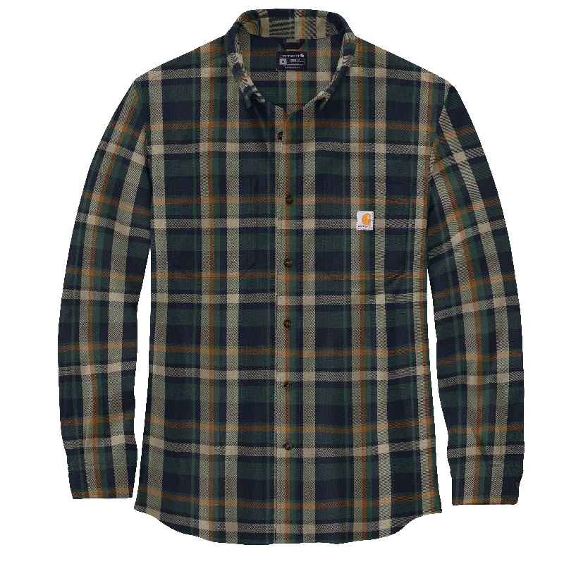 Men's Relaxed Fit Flannel Sherpa-Lined Shirt Jac