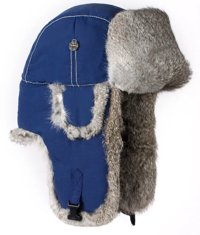 Supplex Bomber w/ Gray Fur Hat