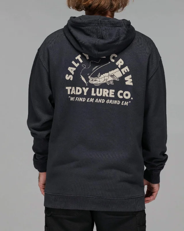 TADY VINTAGE HOOD FLEECE - Pigment Black