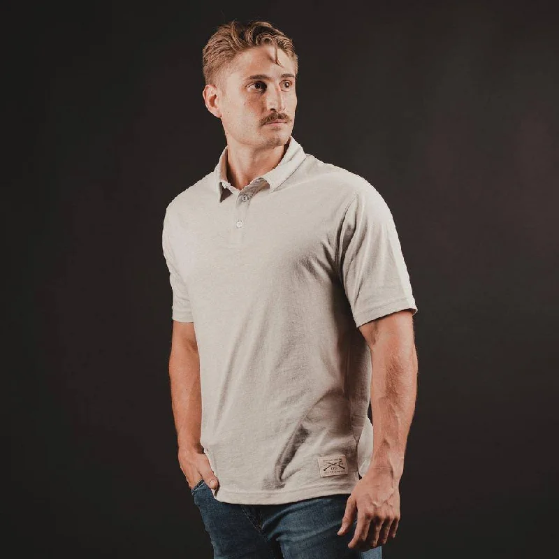 Men's Cruiser Polo - Heather Sand