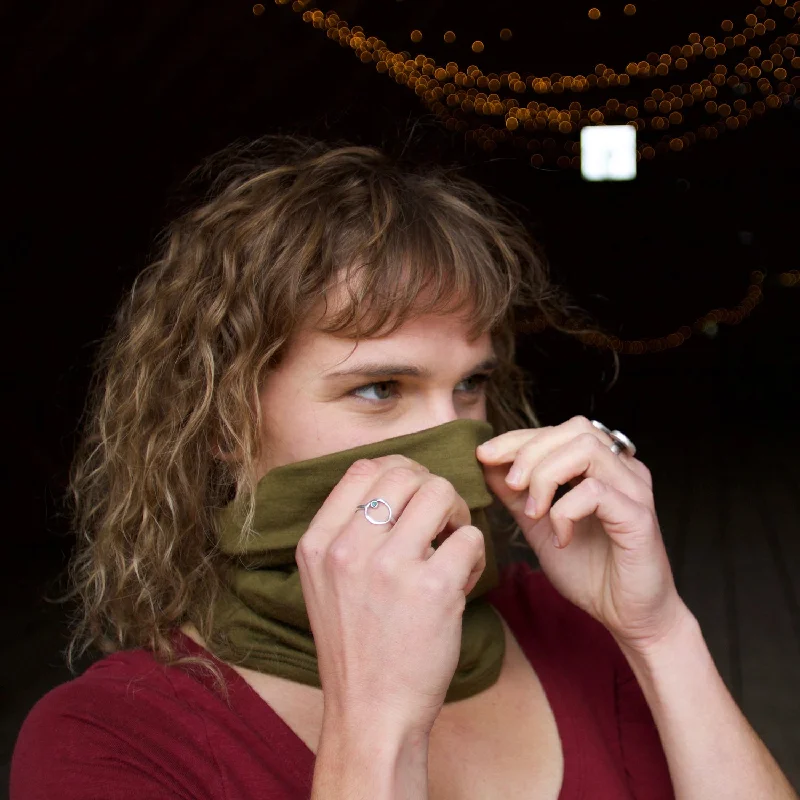 Merino Wool Sendero - organic face gaiter/mask