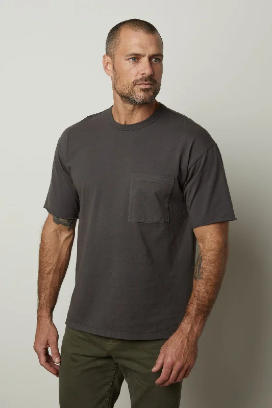 NEPTUNE CREW NECK POCKET TEE