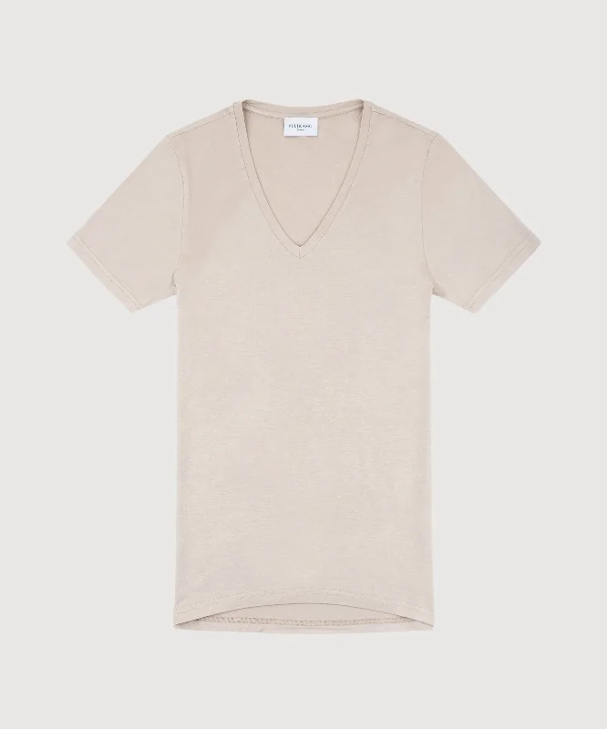 Deep V-Neck Undershirt