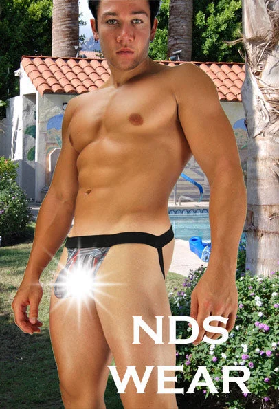 Grey Racer Sheer Jockstrap - BLOWOUT SALE!