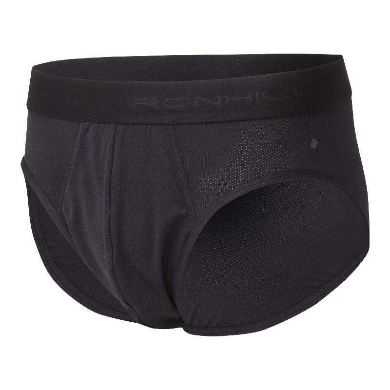 Ronhill Mens Running Briefs - Black