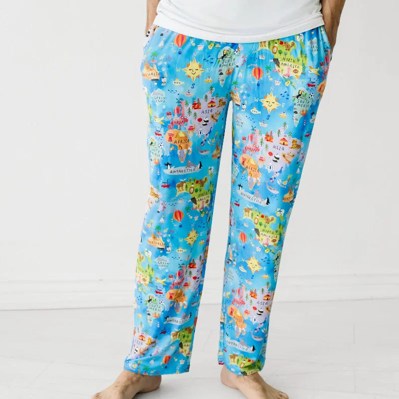 Around The World Men's Pajama Pants