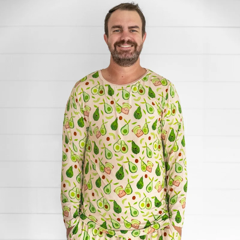 Avocado Toast Men's Pajama Top