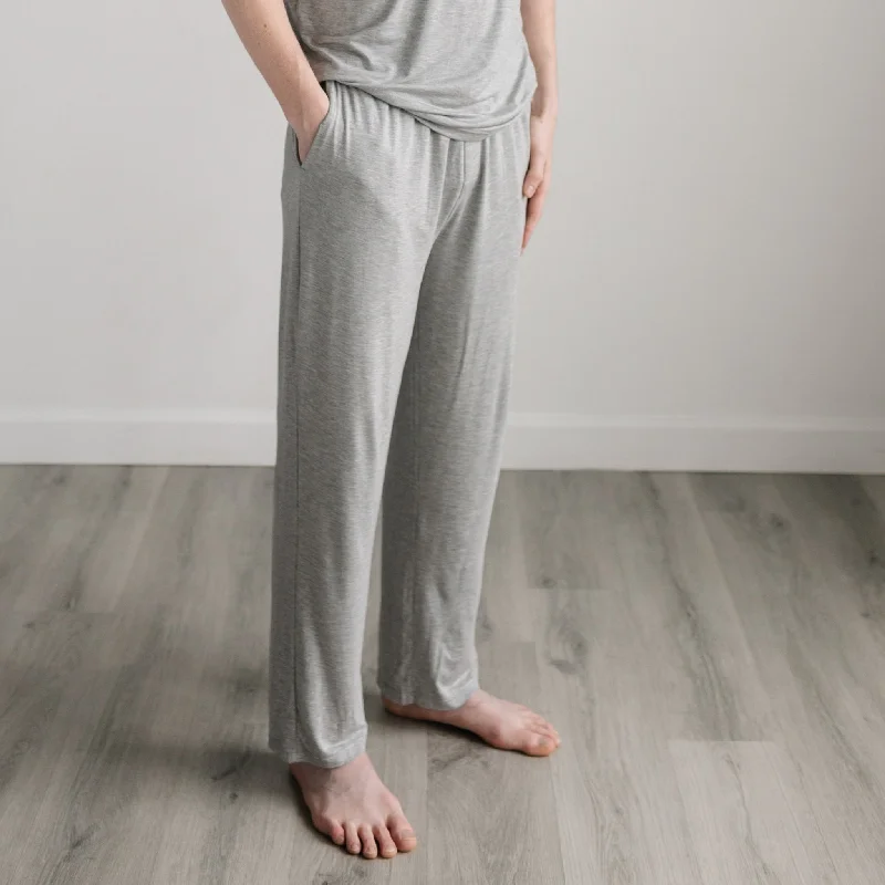 Heather Gray Men's Pajama Pants