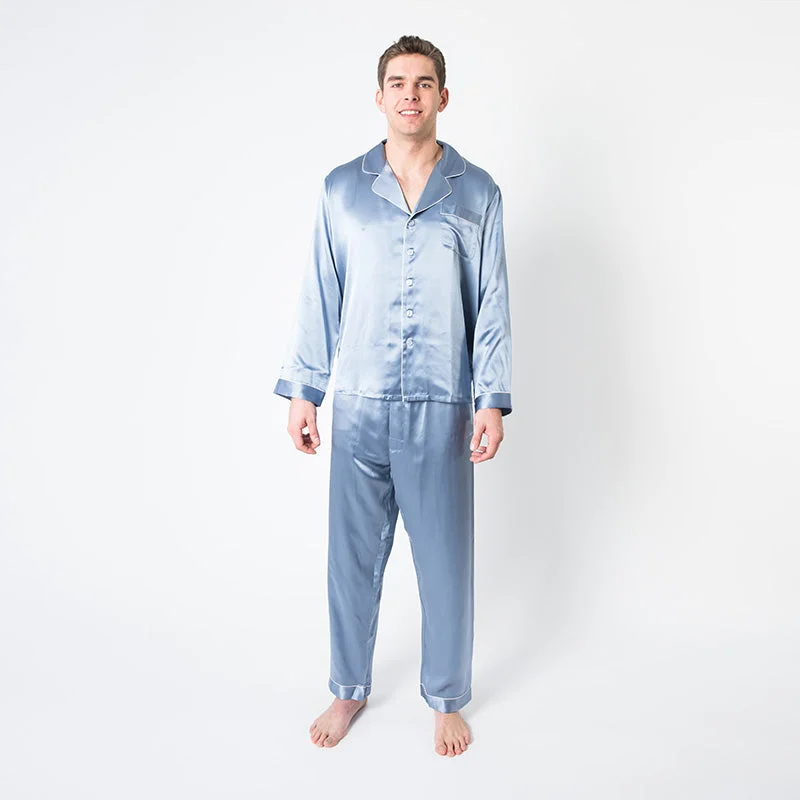 Men's Twilight Mulberry Silk Pajama Set