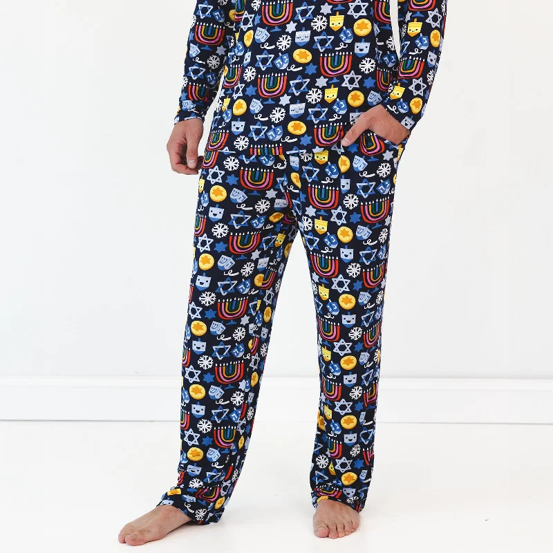 Playful Dreidels Men's Pajama Pants